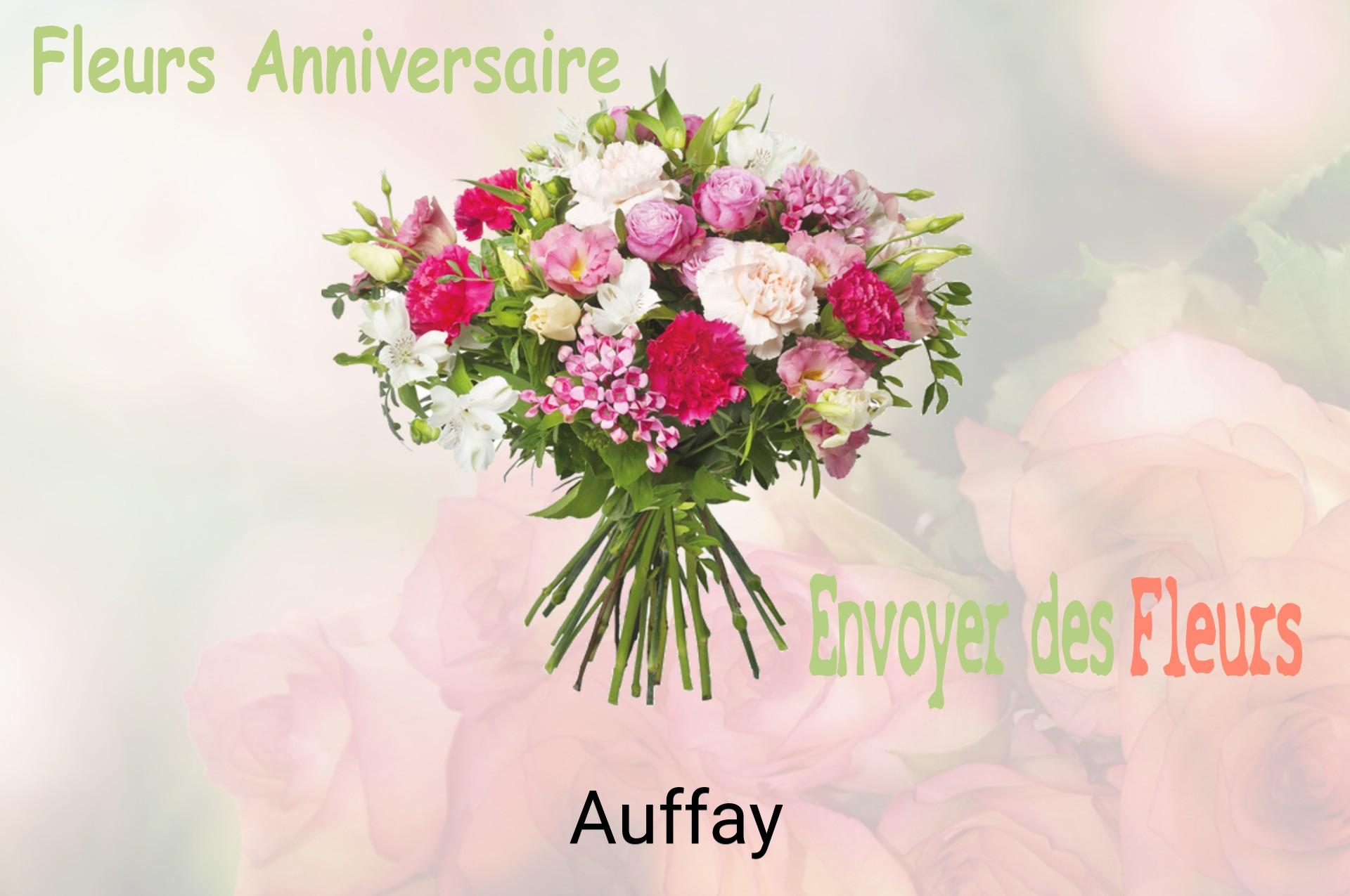 Bouquet de fleurs d’anniversaire livré à Auffay